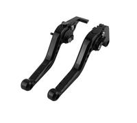 LGBGQDPDRK pour Ninja pour ZX6R pour ZX-6R pour ZX-636 2019 2020 2021 2022 2023 2024 Poignées Levier d'embrayage De Frein Courtes Moto Levier Moto Ensemble d'embrayage(Black)