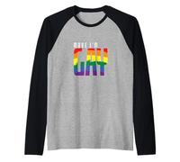 LGBT « Bouge, Je suis Gay » Manche Raglan