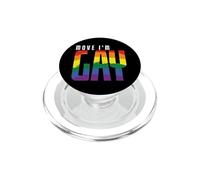 LGBT « Bouge, Je suis Gay » PopSockets PopGrip pour MagSafe