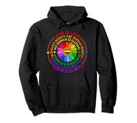 LGBT Fierté Mouvement Social Love Sunflower Heart Sweat à Capuche