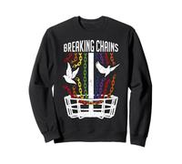 LGBT Gay Pride Month Lecteur de Disque de Golf Breaking Chains Birdie Sweatshirt