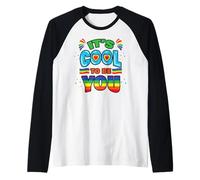 LGBT Gentillesse Motivation Mois de la fierté C'est Cool Manche Raglan