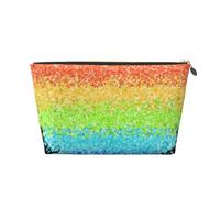 LGBT Gilter Arc-en-Ciel Gay, Trousse de Maquillage Trousse à cosmétiques Trousse de Toilette de Voyage Portable Pochette de Toilette