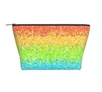 LGBT Gilter Arc-en-Ciel Gay, Trousse de Toilette Trousse de Maquillage Sac à cosmétiques Trousse de Toilette de Voyage Portable
