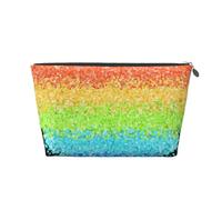 LGBT Gilter Arc-en-Ciel Gay, Trousse de Toilette Trousse de Maquillage Sac à cosmétiques Trousse de Toilette de Voyage Portable