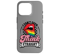 LGBT Mois de la fierté gaie Je ne Peux même Pas Penser Droit Coque pour iPhone 16 Pro
