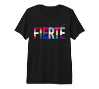 LGBT Pride Drapeau des Fiertés Arc-en-Ciel Gay Lesbien T-Shirt Haut de Gamme