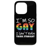 LGBT Pride I'm So Gay I Can't Even Think Straight Coque pour iPhone 13 Pro