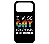 LGBT Pride I'm So Gay I Can't Even Think Straight Coque pour iPhone 17 Pro Max