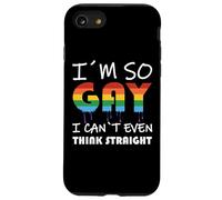 LGBT Pride I'm So Gay I Can't Even Think Straight Coque pour iPhone SE (2020) / 7/8