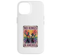 LGBT Pride - Manifestation rétro No Kings in America Coque pour iPhone 14