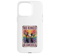 LGBT Pride - Manifestation rétro No Kings in America Coque pour iPhone 15 Pro Max
