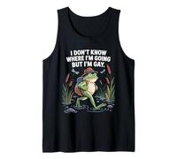 LGBT Pride Month Gay | I'm Gay And Proud Funny Gay Frog Débardeur