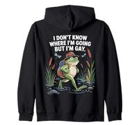 LGBT Pride Month Gay | I'm Gay And Proud Funny Gay Frog Sweat à Capuche