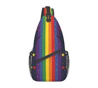 Lgbt2 Sac LGBT à bandoulière, modèle Poitrine Sling, adapté pour randonnées, Gym, Cyclisme, pour Tous.