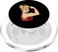 LGBTQ Féminisme Lesbien Gay Pride Strong PopSockets PopGrip pour MagSafe