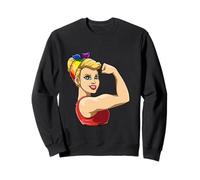LGBTQ Féminisme Lesbien Gay Pride Strong Sweatshirt