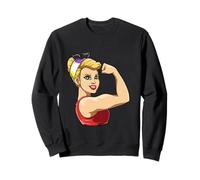 LGBTQ Féminisme Lesbien Non Binaire Fierté Forte Sweatshirt