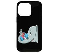 LGBTQ Mama Transgender Elephant Kid Rainbow Love Coque pour iPhone 13 Pro