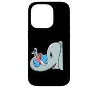 LGBTQ Mama Transgender Elephant Kid Rainbow Love Coque pour iPhone 14 Pro