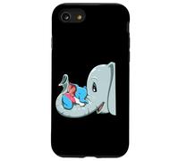 LGBTQ Mama Transgender Elephant Kid Rainbow Love Coque pour iPhone SE (2020) / 7/8