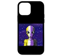 LGBTQ Non Binaire Extraterrestre Science-Fiction Coque pour iPhone 12 Mini