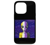 LGBTQ Non Binaire Extraterrestre Science-Fiction Coque pour iPhone 13 Pro