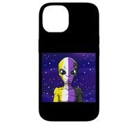 LGBTQ Non Binaire Extraterrestre Science-Fiction Coque pour iPhone 14