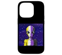 LGBTQ Non Binaire Extraterrestre Science-Fiction Coque pour iPhone 14 Pro