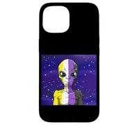 LGBTQ Non Binaire Extraterrestre Science-Fiction Coque pour iPhone 15
