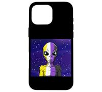 LGBTQ Non Binaire Extraterrestre Science-Fiction Coque pour iPhone 16 Pro Max
