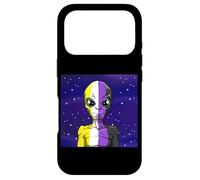 LGBTQ Non Binaire Extraterrestre Science-Fiction Coque pour iPhone 17 Pro