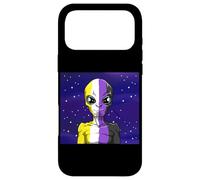 LGBTQ Non Binaire Extraterrestre Science-Fiction Coque pour iPhone 17 Pro Max
