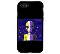 LGBTQ Non Binaire Extraterrestre Science-Fiction Coque pour iPhone SE (2020) / 7/8