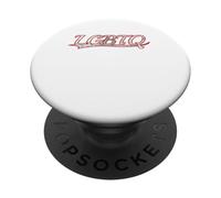 LGBTQ Pride Month Equality Ally Vintage Varsity Distressed PopSockets PopGrip Adhésif