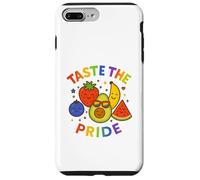 LGBTQ Pride Shirt Taste The Pride Frutiy Rainbow Flag Coque pour iPhone 7 Plus/8 Plus