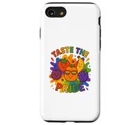 LGBTQ Pride Shirt Taste The Pride Frutiy Rainbow Flag Coque pour iPhone SE (2020) / 7 / 8