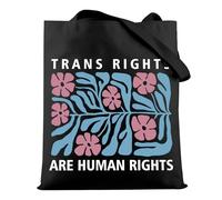LGBTQ Rights Gift Trans Right Are Human Rights Sac fourre-tout Trans Rights Trans Pride Cadeau, Trans Rights B UK