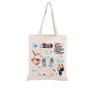 LGBTQ Sac fourre-tout avec feuilles et bouchon de cœur inspiré de Spotify Cadeau inspiré de Nick et Charlie Cadeau BL pour garçons, Sac fourre-tout à chaussures., 37cm x 32cm