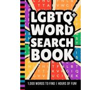 LGBTQ Word Search Book: Hardcover Keepsake / 50 Themed Puzzles With 1,000 Items To Find / Small Pride Month Gift That Celebrates Queer Culture - Icons - History - Community
