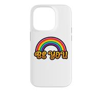 LGBTQI Be You Proud Pride Rainbow Self Love Hommes Femmes Enfants Coque pour iPhone 14 Pro