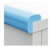 LGChobby Protecteur d'angle De Mur De Protection, Mousse De Protection De Bord De Table Disse en Forme De L, Bandes De Bord De Meubles Autocollantes De Bureau À Domicile (Couleur : Bleu, Taille : 5m)