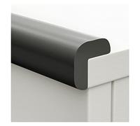 Protecteur d'angle LGChobby, Mousse de protection de bord de table, Bandes de bord de meubles autocollantes de bureau à domicile (Couleur : Noir, Taille : 10m)