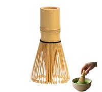 LgCiXli Balai à matcha en bambou naturel | Chasen traditionnel pour une mousse parfaite et une cérémonie du thé | Artisanat exquis pour un arôme complet | Fouet matcha 100 dents