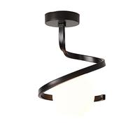 LGDEERCO Allée Moderne éclairage créatif plafonnier Rond en Verre Abat-Jour intérieur encastré lumière plafonnier pour Chambre Couloir Balcon Porche vestiaire étude