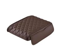 LGDONGFC Coussin Accoudoir Voiture pour Genesis G80 II 2020 2021 2022 2023 2024, Cuir Accoudoir Console Central Housse Protection avec Deux Poches Accessoire Voiture,Coffee