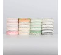 LGEGE 40 rouleaux de ruban Washi Tape japonais, 5mm de large, motifs décoratifs multicolores, ruban de masquage japonais pour Scrapbook, Bullet Journal, emballage cadeau (2m)
