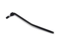 LGEGE Bras de trémolo double de 6 mm (noir), barre de trémolo, barre Whammy pour système de trémolo Floyd Rose, remplacement de guitare électrique