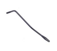 LGEGE Bras de trémolo fileté de 6 mm pour Fender pour Stratocaster Squier standard américain/mexicain (noir)