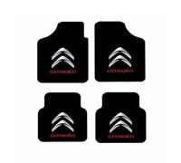 LGFDC 4 Pièces Tapis de Sol Voiture pour Citroen Saxo VTS C2 VTS C4 VTS, Protection du Pont Moquette pour Automobile Tapis Noir Antidérapant Auto Accessoires,B